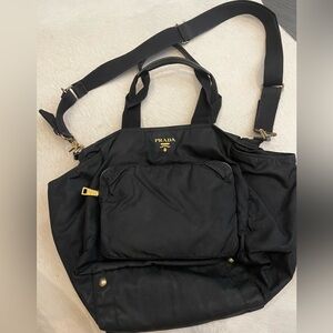 Selling used Prada diaper bag, great condition!